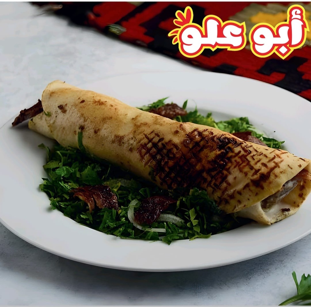 Samoun meat shawarma